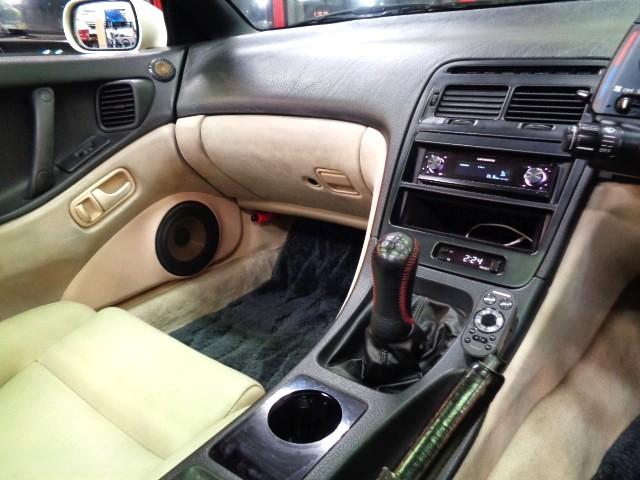 フェアレディＺ コンバーチブル　ＶＧ３０ＤＥＶ６エンジン純正５ＭＴミッション４本出しマフラーＴＥＩＮ車高調対向キャリパーＳＴＥＩＮＥＲ１９アルミホワイトパールカラーブラックＴＯＰホワイトベージュレザーインテリアＨＩＤＴベルト交換済（36枚目）