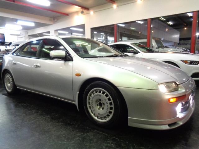 ランティス タイプG 最終型シルバーストーンMカラーハッチバックボディMAZDASPEED大型リアスポBP-ZE型エンジン純正5MT2本出しマフラー車高調レカロシート大型FOGライトレーシングハートアルミ走行5万km台(8枚目)