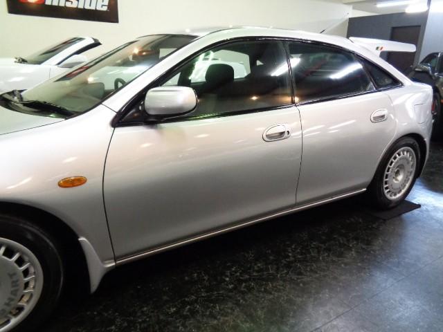 ランティス タイプG 最終型シルバーストーンMカラーハッチバックボディMAZDASPEED大型リアスポBP-ZE型エンジン純正5MT2本出しマフラー車高調レカロシート大型FOGライトレーシングハートアルミ走行5万km台(19枚目)