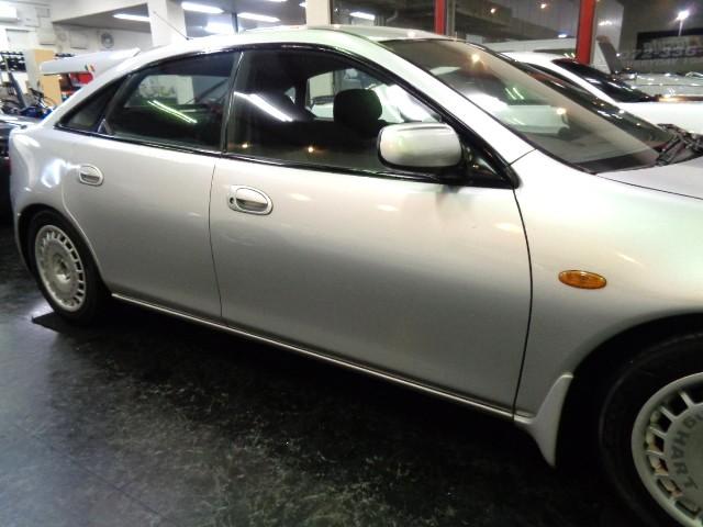 ランティス タイプG 最終型シルバーストーンMカラーハッチバックボディMAZDASPEED大型リアスポBP-ZE型エンジン純正5MT2本出しマフラー車高調レカロシート大型FOGライトレーシングハートアルミ走行5万km台(20枚目)