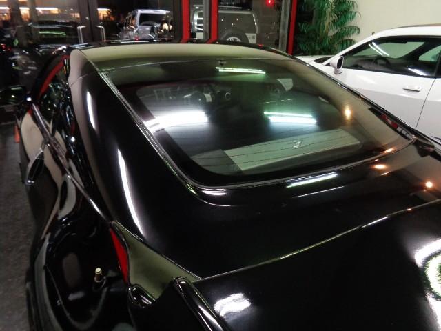 フェアレディZ バージョンニスモ NISMOエアロN1ロングノーズVQ35HRエンジン313PS6MTニスモマフラー車高調ブレンボキャリパーRAYSアルミエアロボンネットニスモ260kmメータ黒革シートVeilsideリアスポナビTV(17枚目)