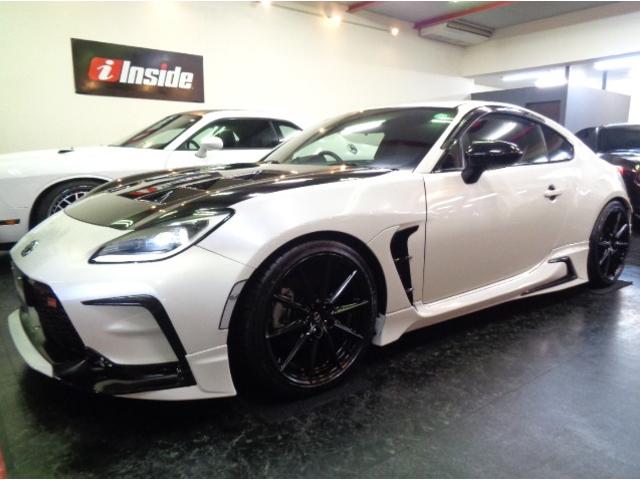 ＧＲ８６ ＲＺ　ＴＲＤフルエアロＴＲＤリアスポエアロボンネットＦＡ２４ＢＯＸＥＲエンジン６ＭＴミッションＧＲ４本出しマフラーＨＫＳ車高調ＴＲＡＣＫモード１８アルミ黒革インテリアワイドナビＴＶクルーズＣバックカメラ（7枚目）