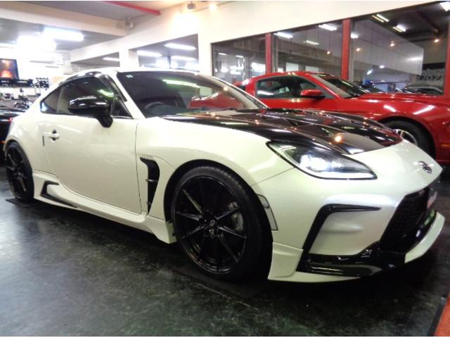 ＧＲ８６ ＲＺ　ＴＲＤフルエアロＴＲＤリアスポエアロボンネットＦＡ２４ＢＯＸＥＲエンジン６ＭＴミッションＧＲ４本出しマフラーＨＫＳ車高調ＴＲＡＣＫモード１８アルミ黒革インテリアワイドナビＴＶクルーズＣバックカメラ（8枚目）