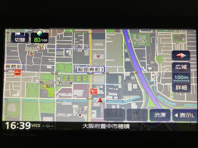 タント ファンクロス／保証継承／０．６万キロ／ナビ／ドラレコ／ＥＴＣ　新車保証継承／０．６万キロ／純正ナビ／ナビ連動ドラレコ／ＥＴＣ／衝突軽減ブレーキ／シートヒーター／両側電動スライドドア／ＬＥＤヘッドライト・フォグ／スマートキー／Ｂｌｕｅｔｏｏｔｈ／フルセグＴＶ／（6枚目）