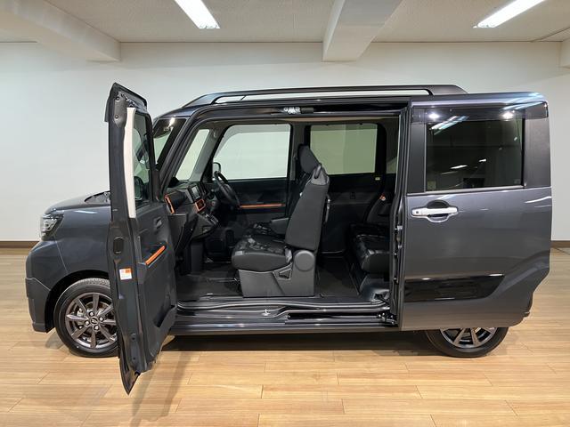 タント ファンクロス／保証継承／０．６万キロ／ナビ／ドラレコ／ＥＴＣ　新車保証継承／０．６万キロ／純正ナビ／ナビ連動ドラレコ／ＥＴＣ／衝突軽減ブレーキ／シートヒーター／両側電動スライドドア／ＬＥＤヘッドライト・フォグ／スマートキー／Ｂｌｕｅｔｏｏｔｈ／フルセグＴＶ／（19枚目）