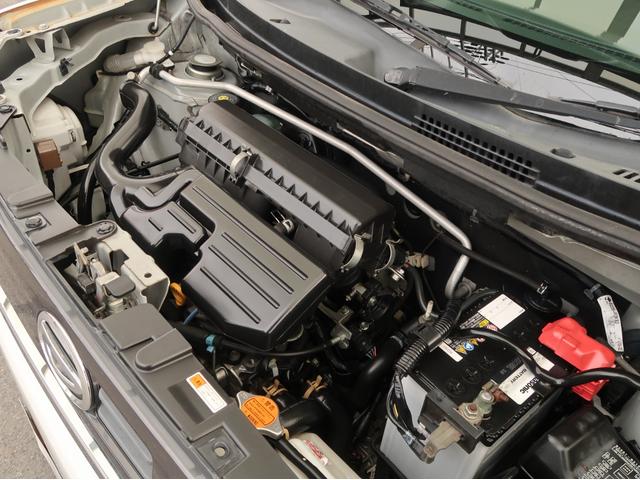 ムーヴコンテ カスタム X 純正エアロ Carrozzeria製ナビ フルセグ 14インチAW HIDヘッドライト フロントフォグ スマートキー ベンチシート 電格ドアミラー フルオートエアコン ドアバイザー(20枚目)