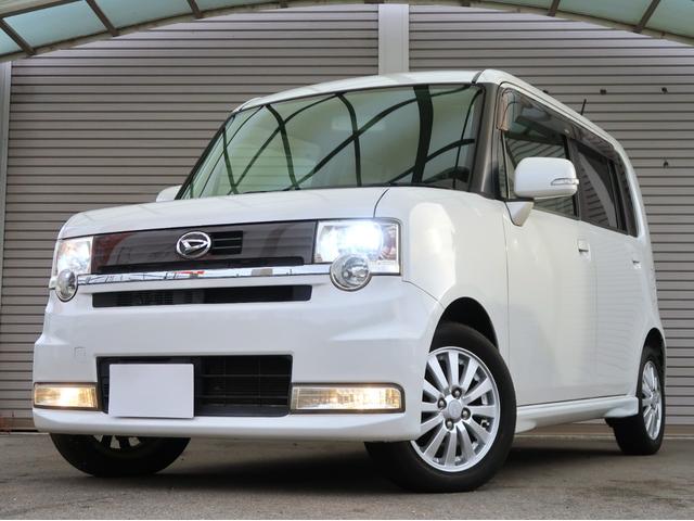 ムーヴコンテ カスタム X 純正エアロ Carrozzeria製ナビ フルセグ 14インチAW HIDヘッドライト フロントフォグ スマートキー ベンチシート 電格ドアミラー フルオートエアコン ドアバイザー(41枚目)