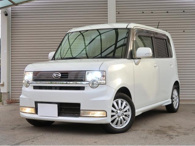 ムーヴコンテ カスタム X 純正エアロ Carrozzeria製ナビ フルセグ 14インチAW HIDヘッドライト フロントフォグ スマートキー ベンチシート 電格ドアミラー フルオートエアコン ドアバイザー(77枚目)