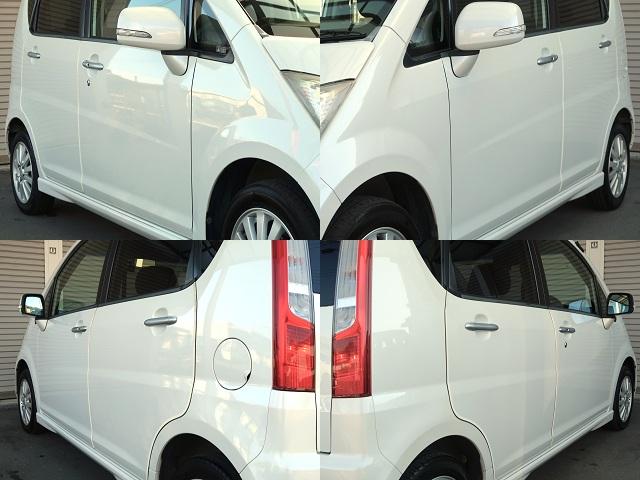 ムーヴ X VS 社外LEDヘッドライト&ポジション スマートキー 14インチアルミ フロントフォグ 専用エクステリア SDナビ 地デジ 電動格納式ドアミラー ベンチシート アームレスト 弊社買取車(6枚目)