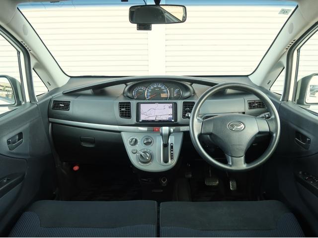 ムーヴ X VS 社外LEDヘッドライト&ポジション スマートキー 14インチアルミ フロントフォグ 専用エクステリア SDナビ 地デジ 電動格納式ドアミラー ベンチシート アームレスト 弊社買取車(10枚目)