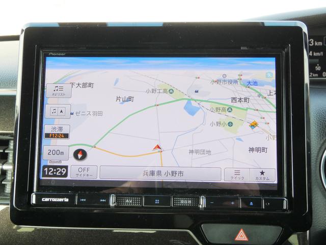 N-BOXカスタム G・Lターボホンダセンシング 8インチナビ フルセグ Bluetooth Bカメラ ETC 両側パワスラ 両席シートヒーター 前後ドラレコ ACC 禁煙車(4枚目)