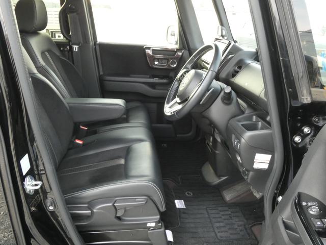 N-BOXカスタム G・Lターボホンダセンシング 8インチナビ フルセグ Bluetooth Bカメラ ETC 両側パワスラ 両席シートヒーター 前後ドラレコ ACC 禁煙車(7枚目)