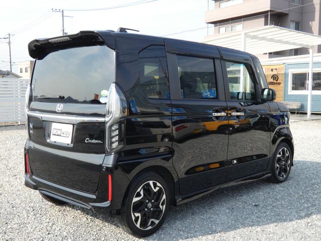 N-BOXカスタム G・Lターボホンダセンシング 8インチナビ フルセグ Bluetooth Bカメラ ETC 両側パワスラ 両席シートヒーター 前後ドラレコ ACC 禁煙車(11枚目)