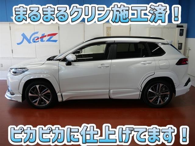 カローラクロス ハイブリッド Z 4WD フルセグ メモリーナビ DVD再生 ミュージックプレイヤー接続可 衝突被害軽減システム ETC LEDヘッドランプ ワンオーナー フルエアロ(4枚目)