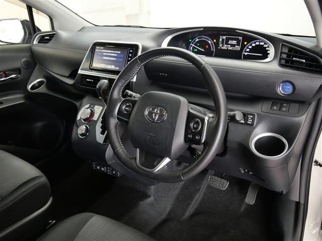 シエンタ ハイブリッドファンベースGセーフティーエディションII フルセグ メモリーナビ DVD再生 ミュージックプレイヤー接続可 バックカメラ 衝突被害軽減システム ETC 両側電動スライド LEDヘッドランプ ウオークスルー ワンオーナー(6枚目)