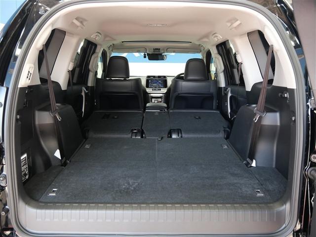 ランドクルーザープラド ＴＸ　Ｌパッケージ　マットブラックエディション　革シート　サンルーフ　４ＷＤ　フルセグ　メモリーナビ　ＤＶＤ再生　ミュージックプレイヤー接続可　バックカメラ　衝突被害軽減システム　ＥＴＣ　ドラレコ　ＬＥＤヘッドランプ　乗車定員７人　３列シート（12枚目）