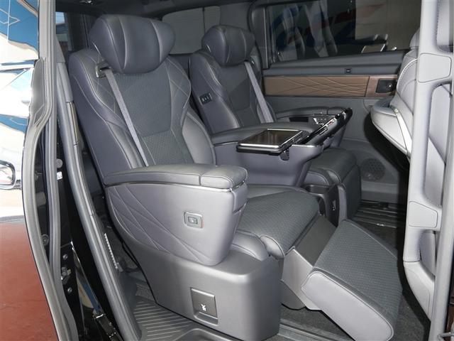 ヴェルファイアハイブリッド エグゼクティブラウンジ　革シート　サンルーフ　４ＷＤ　フルセグ　メモリーナビ　ＤＶＤ再生　ミュージックプレイヤー接続可　後席モニター　衝突被害軽減システム　ＥＴＣ　ドラレコ　両側電動スライド　ＬＥＤヘッドランプ　乗車定員７人（8枚目）