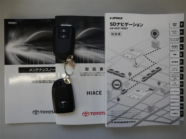 以前の整備実績が記録されている「整備手帳」と、車の「取扱説明書」完備。信頼できるＵ−ＣＡＲです。