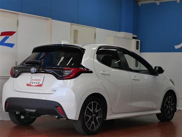 ヤリス ハイブリッドZ フルセグ メモリーナビ ミュージックプレイヤー接続可 衝突被害軽減システム ETC LEDヘッドランプ ワンオーナー(5枚目)