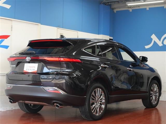 ハリアー Ｚ　レザーパッケージ　革シート　４ＷＤ　フルセグ　メモリーナビ　ミュージックプレイヤー接続可　衝突被害軽減システム　ＥＴＣ　ドラレコ　ＬＥＤヘッドランプ（5枚目）