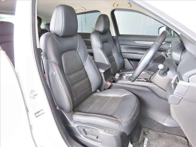 ＣＸ－５ ２．５　２５Ｓ　Ｌパッケージ　ワンオーナー・禁煙車・黒革シート・ナビ・ＥＴＣ・全方位カメラ・電動シート・シートヒーター＆ハンドルヒーター・電動リアゲート・ＬＥＤヘッドランプ・衝突軽減ブレーキ・レーダークルーズ・当社買取車（7枚目）
