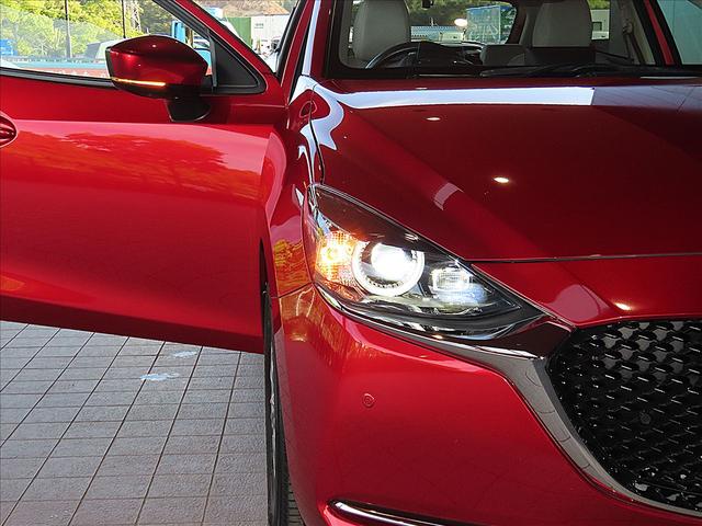 ＭＡＺＤＡ２ １．５　１５Ｓ　サンリット　シトラス　ワンオーナー・禁煙車・白生地シート＆専用フロアマット・ナビ・ＥＴＣ・全方位カメラ・ドライブレコーダー・ＬＥＤヘッドライト・衝突軽減ブレーキ・誤発進抑制制御・レーダークルーズ・車線逸脱警報（34枚目）