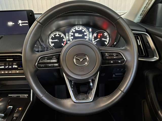 CX-60 3.3 XD SP ディーゼルターボ 4WD デモカーアップ/4WD/走行7100キロ/360°シースルーモニター/Android Auto CarPlay/レーダークルーズ(全車速追従)/前席シートヒーター&運転席電動シート/フルセグTV(14枚目)