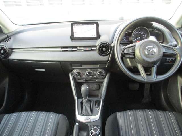 ＭＡＺＤＡ２ １．５　１５Ｃ　衝突被害軽減ブレーキ／マツダコネクトナビ／ＬＥＤヘッドライト／バックカメラ／ＡＴ誤発進抑制制御（前後）／ブラインドスポットモニタリング／前後パーキングセンサー（9枚目）