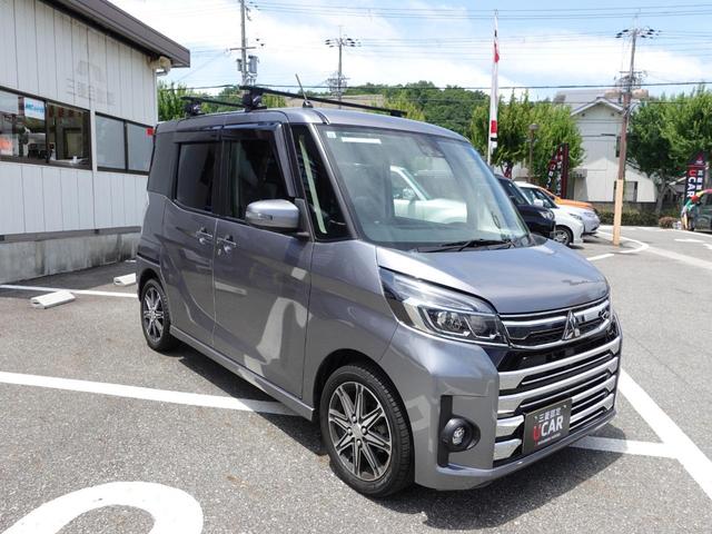 ｅＫスペースカスタム カスタムＴ　セーフティパッケージ　ナビ　マルチアラウンドモニター　両側電動スライドア　オートマチックハイビーム　ＥＴＣ　衝突被害軽減ブレーキ　シートヒーター（6枚目）