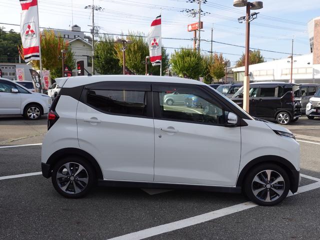 eKクロス T ナビ バックカメラ ETC ドラレコ シートヒーター 衝突被害ブレーキ 踏み間違い防止アシスト タッチパネルオートエアコン(5枚目)