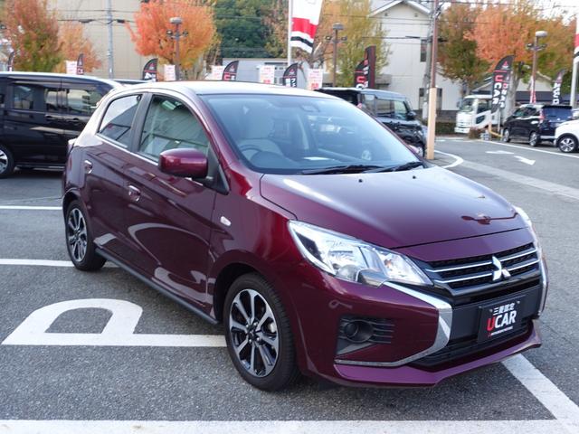 ミラージュ M Kenwood製メモリーナビ ETC リヤビューカメラ 衝突被害軽減ブレーキシステム アイドリングストップ KOSキー プッシュスタート(5枚目)