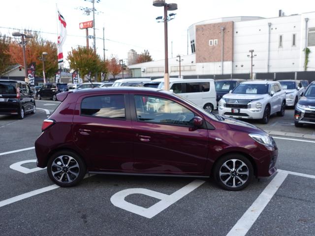 ミラージュ M Kenwood製メモリーナビ ETC リヤビューカメラ 衝突被害軽減ブレーキシステム アイドリングストップ KOSキー プッシュスタート(6枚目)