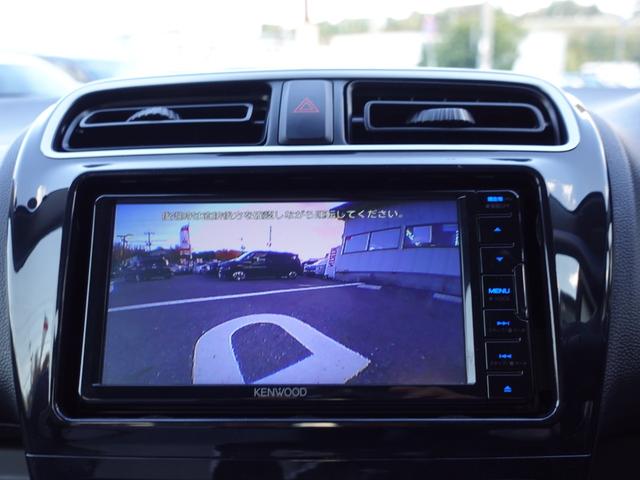 ミラージュ M Kenwood製メモリーナビ ETC リヤビューカメラ 衝突被害軽減ブレーキシステム アイドリングストップ KOSキー プッシュスタート(13枚目)