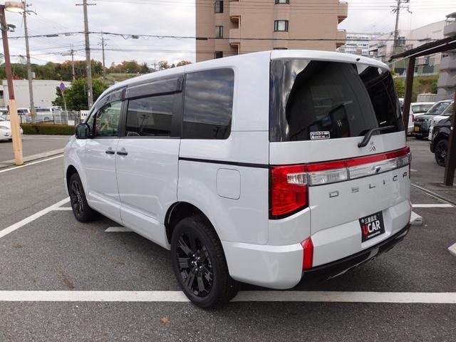 デリカD:5 ブラックエディション 左電動サイドステップレス 11型ナビ マルアラ 後側方車両検知 衝突被害軽減ブレーキ レーダークルーズ ETC ドラレコ レンタアップ(8枚目)