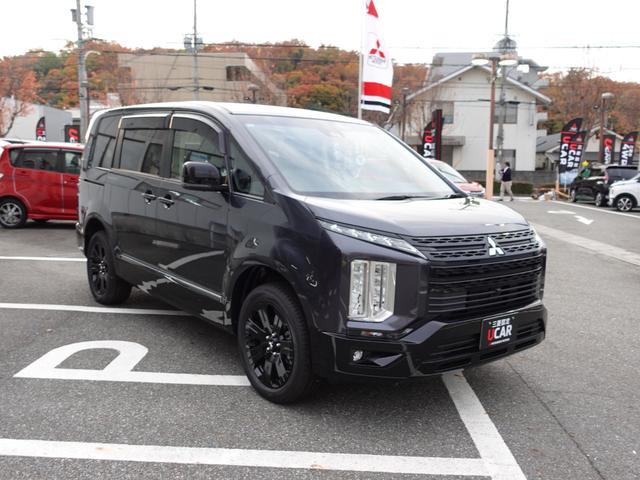 デリカＤ：５ ブラックエディション　左電動ステップレス　１１型ナビ　マルチアラウンドモニター　　　後側方車両検知　キャプテンシート　衝突被害軽減ブレーキ　ＥＴＣ　ドラレコ（5枚目）