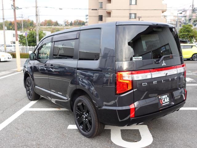 デリカＤ：５ ブラックエディション　左電動ステップレス　１１型ナビ　マルチアラウンドモニター　　　後側方車両検知　キャプテンシート　衝突被害軽減ブレーキ　ＥＴＣ　ドラレコ（9枚目）