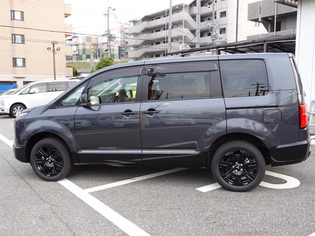 デリカＤ：５ ブラックエディション　左電動ステップレス　１１型ナビ　マルチアラウンドモニター　　　後側方車両検知　キャプテンシート　衝突被害軽減ブレーキ　ＥＴＣ　ドラレコ（10枚目）