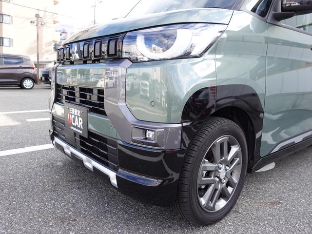 デリカミニ T プレミアム ケンウッド製9型メモリーナビ ルーフレール ETC2.0車載器 リヤサーキュレーター サイドデカール シートヒーター ハンドルヒーター(48枚目)