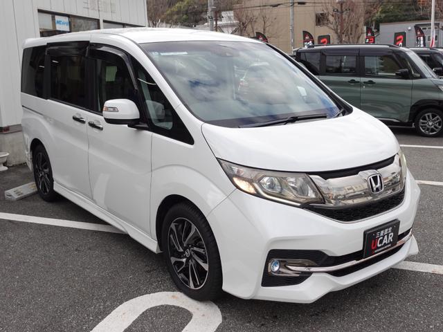 ステップワゴンスパーダ スパーダクールスピリット　アドバンスパッケージβ　純正９型メモリーナビ　後席フリップダウンモニター　ナビ連動フロントドライブレコーダー　ビルトインＥＴＣ車載器　両側電動スライドドア（6枚目）