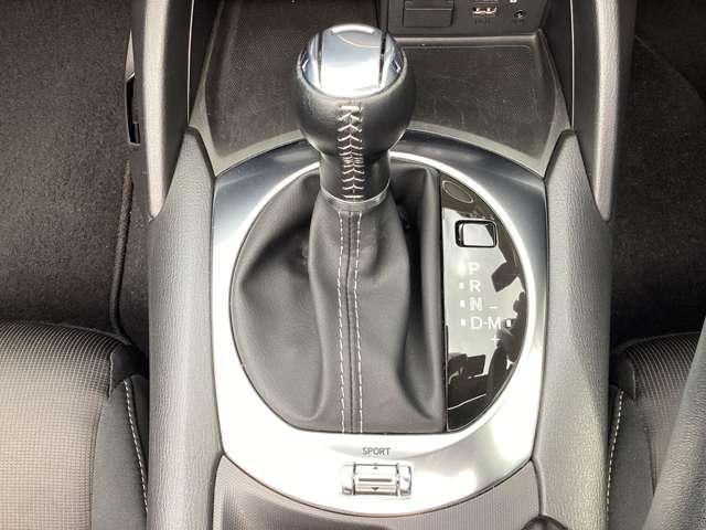 ＤＣＴ、ＣＶＴ、従来型のＡＴなど、すべてのトランスミッションの利点を集約し、ロックアップ領域を大幅に拡大し伝達効率の向上とマニュアルトランスミッションのようなダイレクト感を実現した自社製ＡＴです。