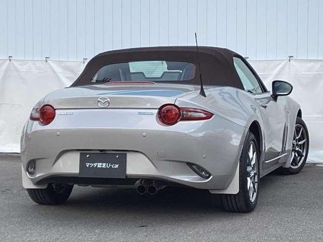ロードスター 1.5 ブラウン トップ マツダ認定中古車 衝突被害軽減ブレーキ ET(2枚目)