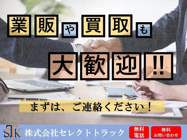 　２ｔ　幌車　平ボディ　脱着式幌　パワーゲート　ワイドロング　２トン　６ＭＴ　床木材張り　内高２４９ｃｍ　ターボ車　新明和製　積載量２．０００Ｋｇ　３人乗り　リアダブル　低床　垂直パワーゲート(65枚目)