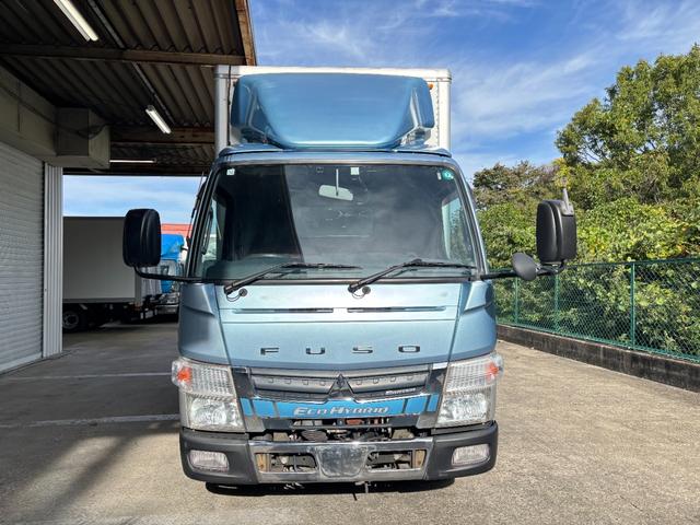 キャンター 　２ｔ　アルミバン　パネルバン　ドライバン　準中型　１０尺　内高２０８ｃｍ　ラッシング２段　９０度ストッパー　積載量２．０００ｋｇ　デュオニック　オートマ　ＡＴ　社外ナビ　バックカメラ　ＥＴＣ　カスタム（3枚目）