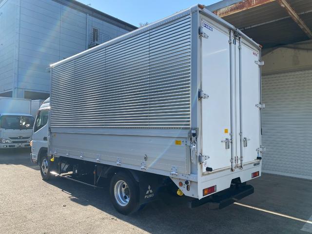 キャンター 　３ｔ　アルミウイング　ウイング　ワイドロング　内高２１４ｃｍ　床木材張り　ラッシング２段　内フック　積載量３．０００ｋｇ　ミッション　ＥＴＣ　バックモニター　ドライブレコーダー　ＣＵＳＴＯＭ　５ＭＴ（7枚目）