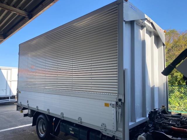 キャンター 　３ｔ　アルミウイング　ウイング　ワイドロング　内高２１４ｃｍ　床木材張り　ラッシング２段　内フック　積載量３．０００ｋｇ　ミッション　ＥＴＣ　バックモニター　ドライブレコーダー　ＣＵＳＴＯＭ　５ＭＴ（59枚目）