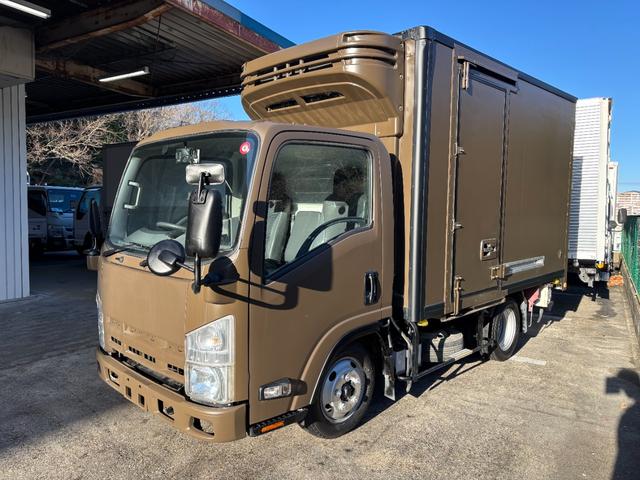 エルフトラック 　２ｔ　冷蔵冷凍車　冷凍車　－３０℃設定　スタンバイ　水抜き穴４か所　サイド扉　ラッシング２段　リア３枚扉　１０尺　菱重製　低温　ミッション　６ＭＴ　社外ナビ　ＥＴＣ　ターボ車　積載量２．０００ｋｇ（2枚目）
