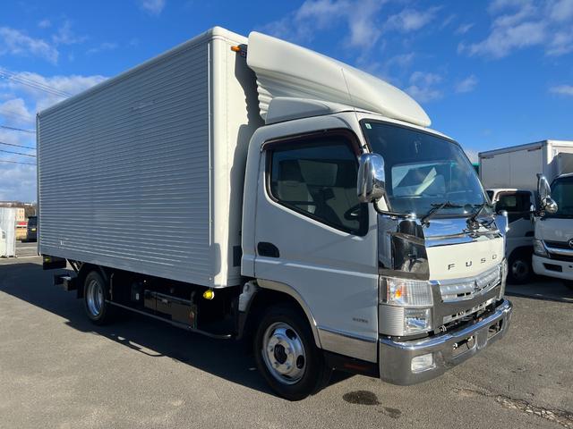 キャンター 　３ｔ　アルミバン　跳ね上げパワーゲート　ワイドロング　３トン　バン　ラジコン　サイドスライド扉　ラッシング２段　オートターン　内高２０６ｃｍ　バックモニター　ミッション　ターボ車　積載量２．９５０ｋｇ（2枚目）