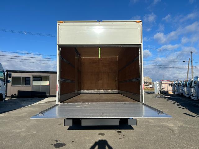 キャンター 　３ｔ　アルミバン　跳ね上げパワーゲート　ワイドロング　３トン　バン　ラジコン　サイドスライド扉　ラッシング２段　オートターン　内高２０６ｃｍ　バックモニター　ミッション　ターボ車　積載量２．９５０ｋｇ（9枚目）