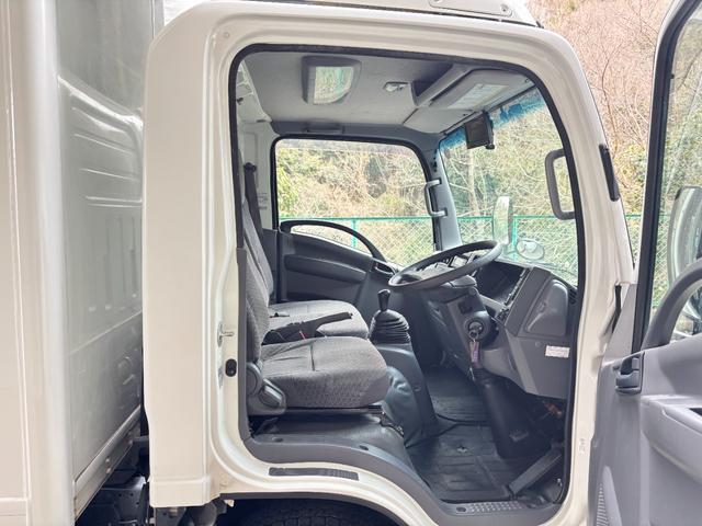 エルフトラック 2t パネルバン アルミバン 格納パワーゲート パワーゲート 標準ロング 内高229cm ラッシング2段 床木材張り 90度ストッパー ETC バックモニター ドラレコ 6MT 積載量2.000kg(32枚目)