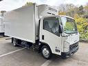 エルフトラック  2t 冷凍車 冷蔵冷凍車 ワイドロング -5°C設定 菱重製 床ステンレス ラッシング2段 水抜き穴2か所 サイドスライド扉 積載量2.000kg ミッション 6MT ETC バックモニター ハイキャブ 中古車画像_4